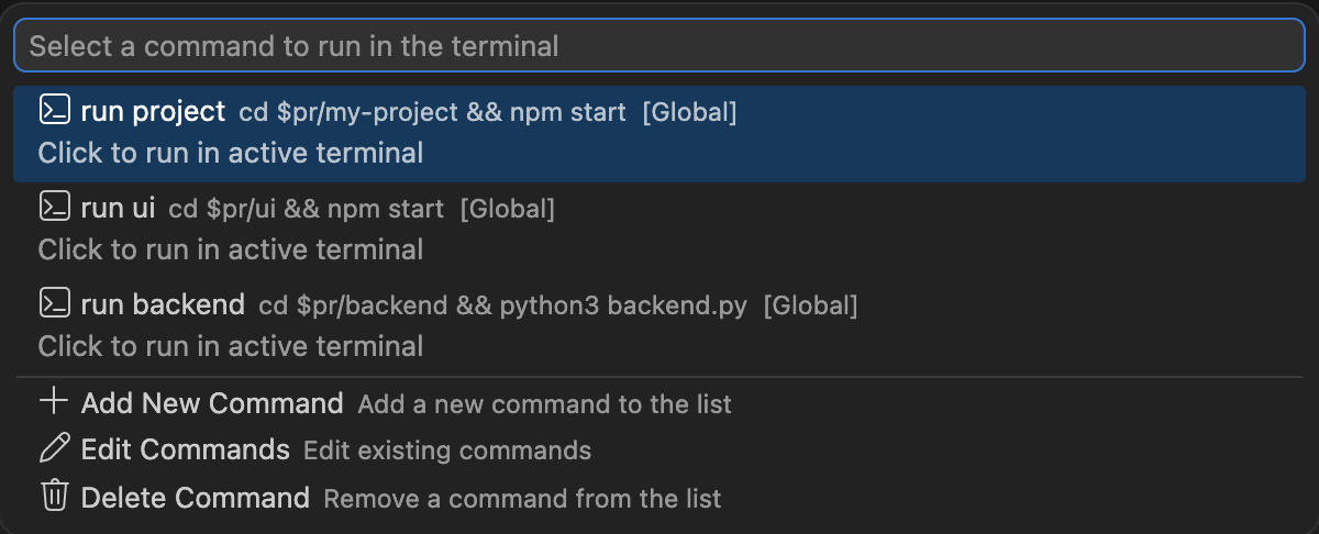 Status Bar