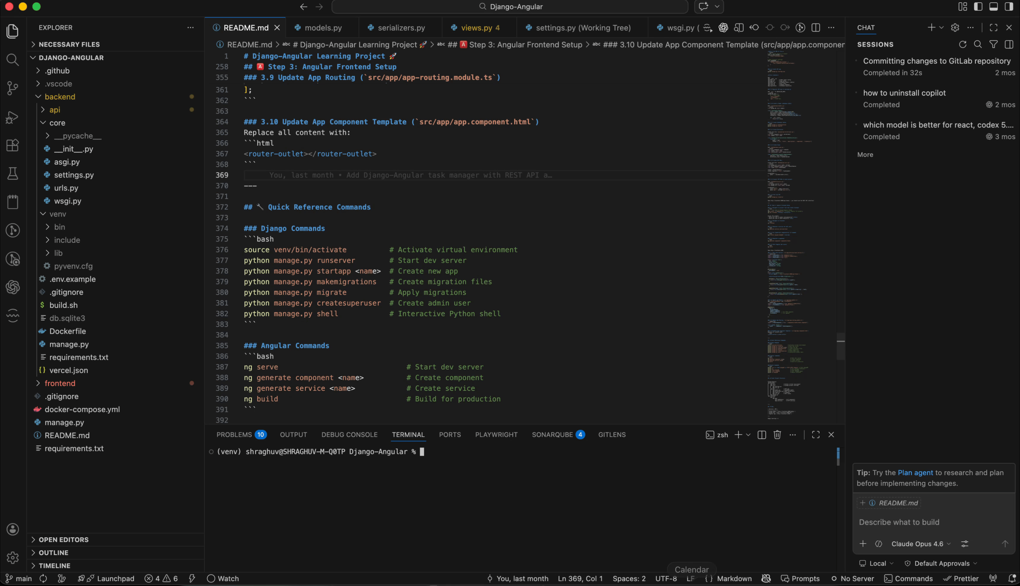Quick Terminal Commands Demo
